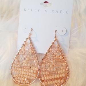 Kelly & Katie Rosegold Dangle Earrings